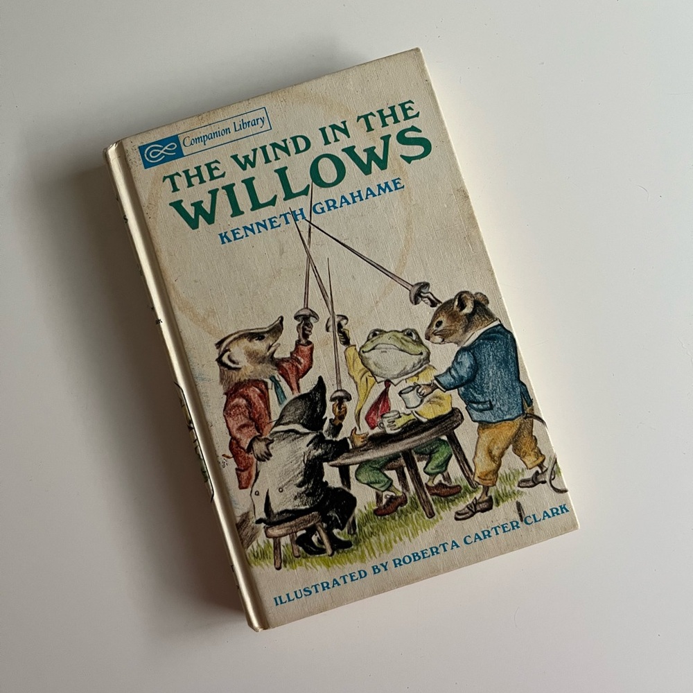 Vintage The Wind in the Willows Book